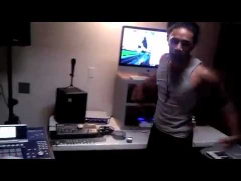 D&R Production in studio with Dayvid Thomas.