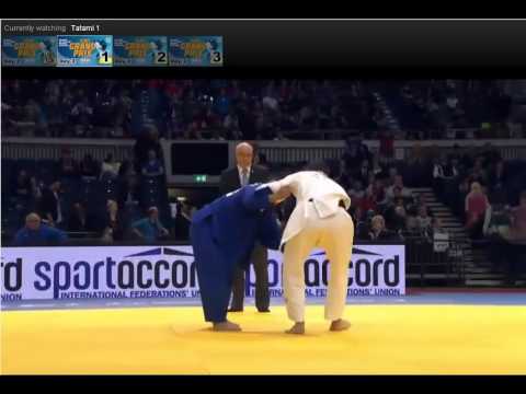 Judo Grand Prix Dusseldorf 2015.Rustam Orujov-Yertugan Torenov-73kg.