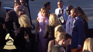 Jennifer Lopez | Red Carpet | 59th GRAMMYs