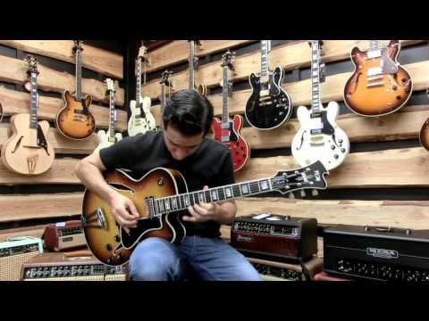FGN Guitars Masterfield Jazz in Jazz Burst von Rockland Music
