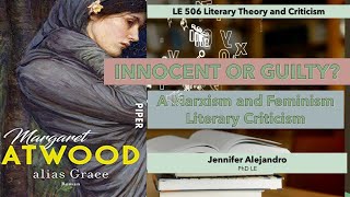 Alias Grace, A Literary Criticism