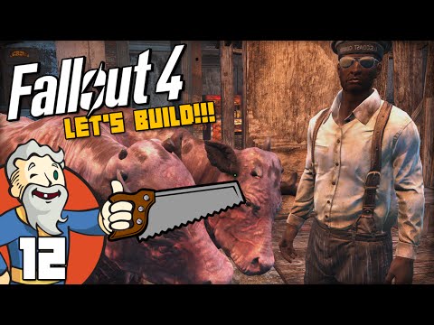 "ATTACK ON THE SETTLEMENT!!!" Fallout 4 LET'S BUILD Part 12 - 1080p HD PC Gameplay Walkthrough