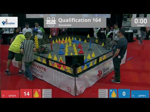 2018 VEXU Innovate Q164 - UTCV1 vs UPTP1 - 82 to 42
