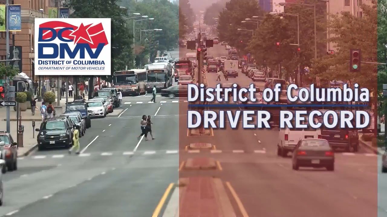 DC DMV Driver Record