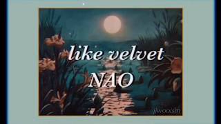 like velvet - nao ♡ visual lyric video