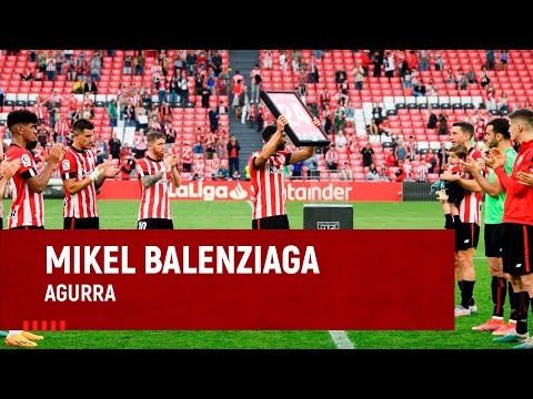 Imagen de portada del video Mikel Balenziagaren agurra I Athletic Club