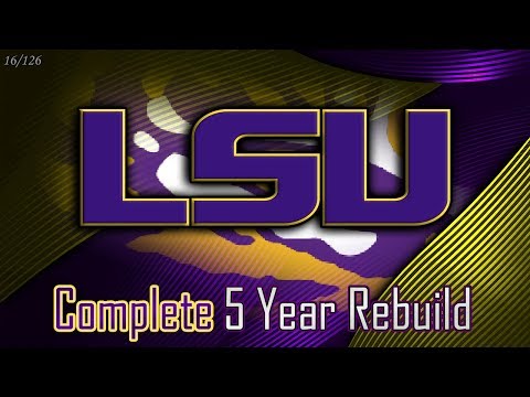The Next SEC Dynasty? | LSU 5-Year Rebuild | NCAA Football 14 (16/126)