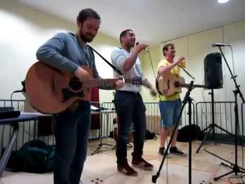 Kanye West Gold Digger live cover by half of The Farriers & Jordan Wellingborough Beer Festival 2014