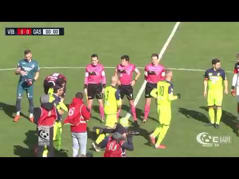 Vibonese-Casertana 1-1, la pareggia Mancino al 93'