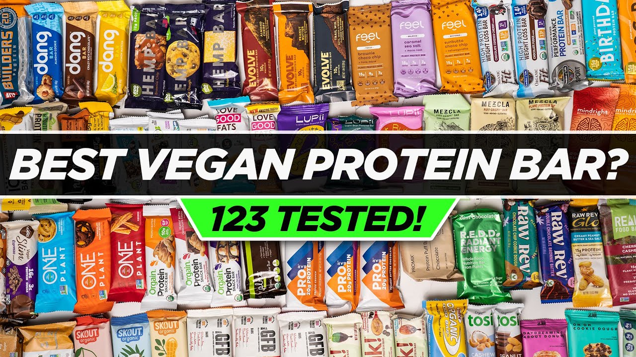 The ULTIMATE Vegan Protein Bar Review (Over 120 Tested!)