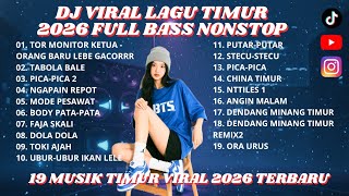 Download lagu DJ Viral Lagu Timur 2026 🔥 Tor Monitor Ketua, Tabola Bale, Pica Pica, Ngapain Repot | Full Bass Mix mp3