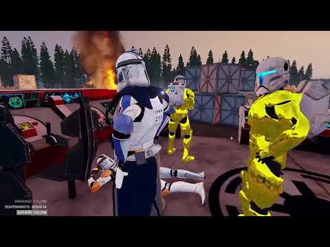 "LANDING POINT RAIN?" - STAR WARS Arma 3 Shinie Test