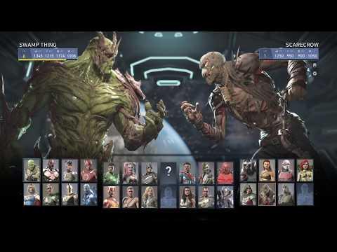 Injustice 2 - Swap Thing VS Scarecrow