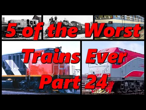 5 of the WORST TRAINS EVER PART 24 | History in the Dark