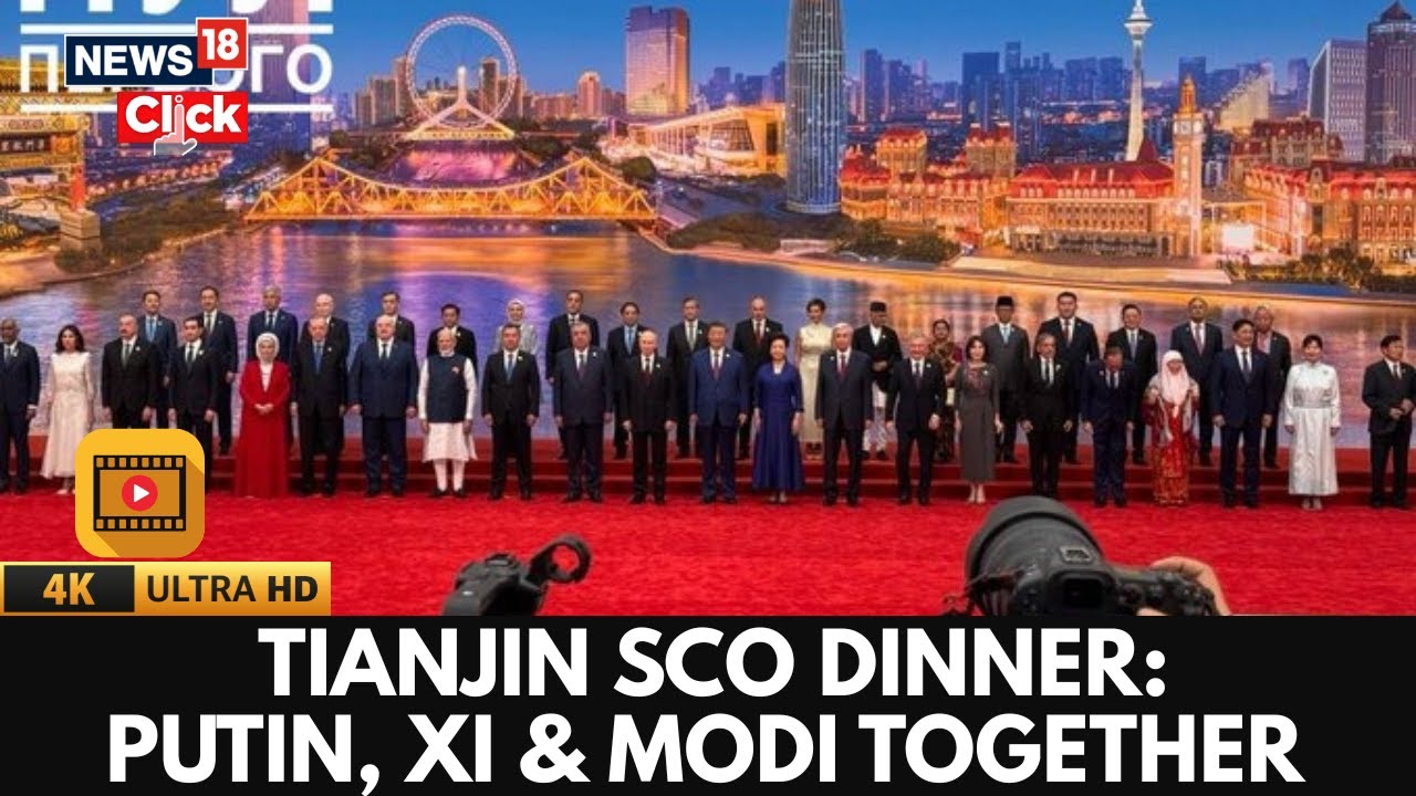 SCO Summit 2025: Putin, Modi and Xi together in Tianjin on same same platform