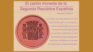 El cartón moneda de la Segunda República Española - Francisco Gulisano