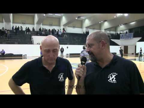 XXL BERGAMO vs SERIANA BASKET  Interviste