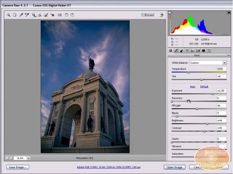 comment installer camera raw