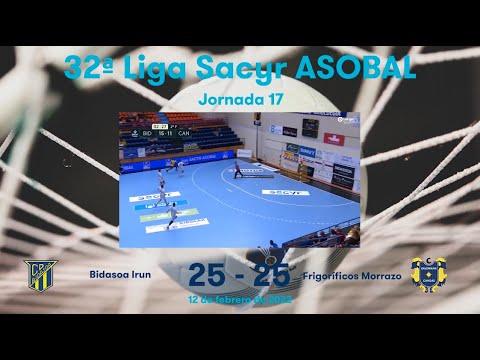 32ª Liga Sacyr ASOBAL J17: Bidasoa Irun - Frigoríficos Morrazo 25-25
