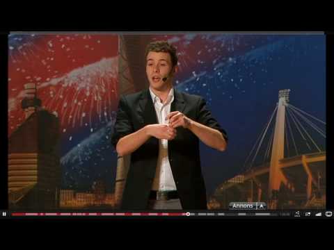 Talang 2010 Sverige - Johan Weinl  trollar skickligt