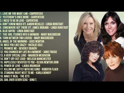 The Best of Carpenters, Linda Ronstadt, Maureen McGovern, Natalie Cole & More | Non-Stop Playlist
