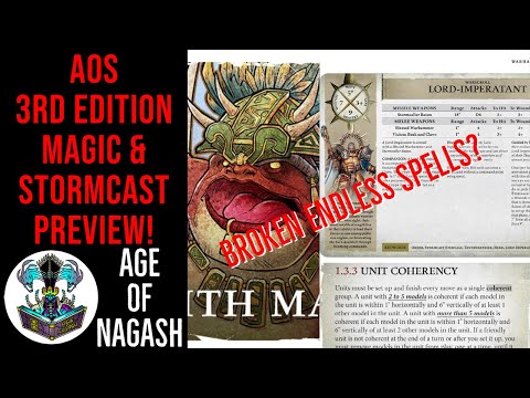 AGE OF SIGMAR | 3RD EDITION NEW MAGIC AND STORMCAST!