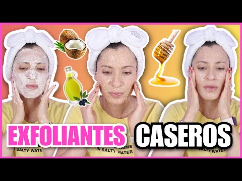 3 EXFOLIANTES CASEROS Y NATURALES PARA LA CARA | PIEL SUAVE Y BONITA | NatyGloss