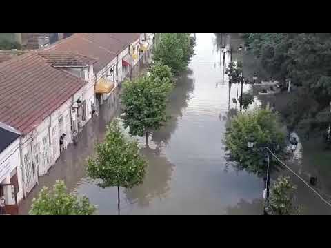 Inundatii in orasul Cernavoda