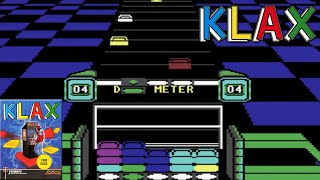 Klax on Commodore 64 | Atari's Forgotten Tetris Killer