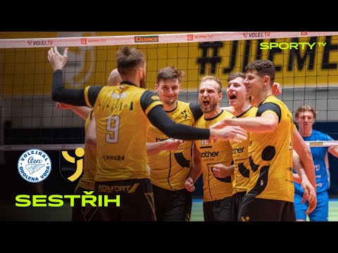 AERO Odolena Voda vs. Volejbal Brno 2:3 | ČEZ Extraliga muži | 26. kolo | SESTŘIH