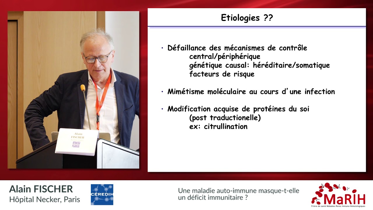 Une maladie auto-immune masque-t-elle un déficit immunitaire ?