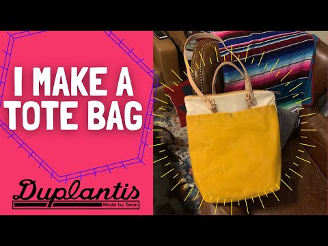 I Make a Tote Bag/Backpack