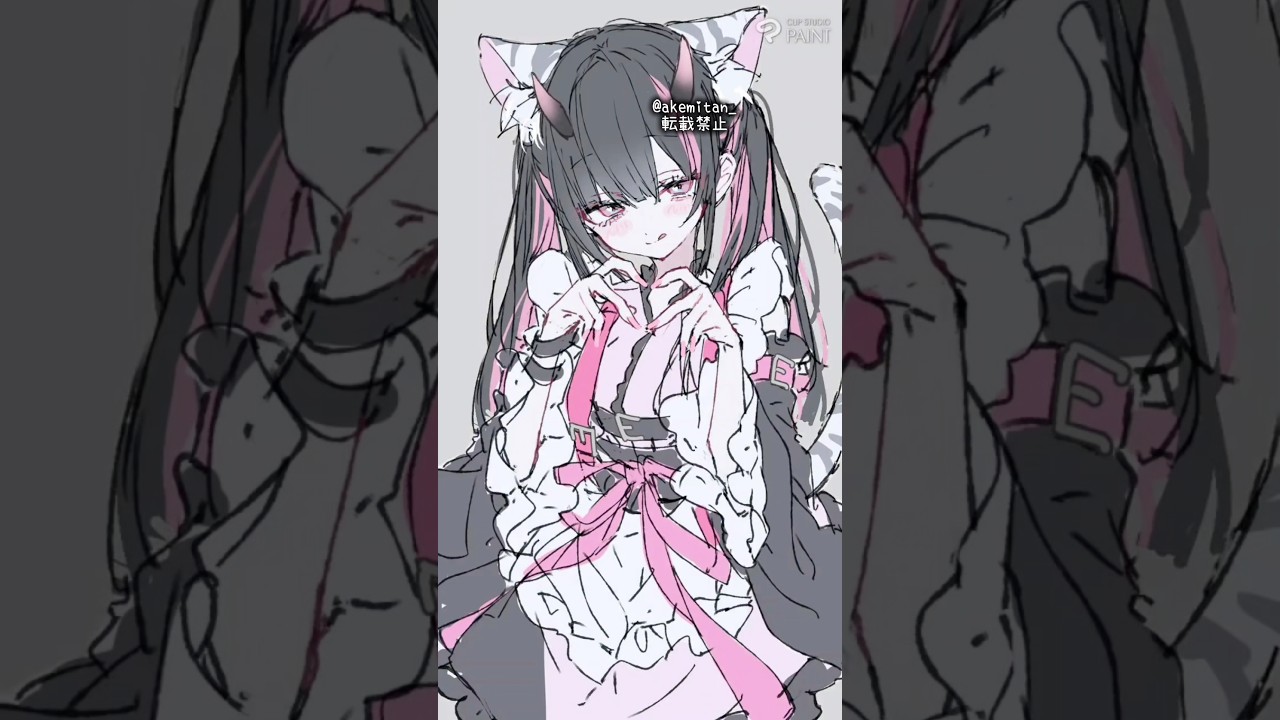 駒沢乃依くん #イラスト #イラストメイキング #illustration #超かぐや姫