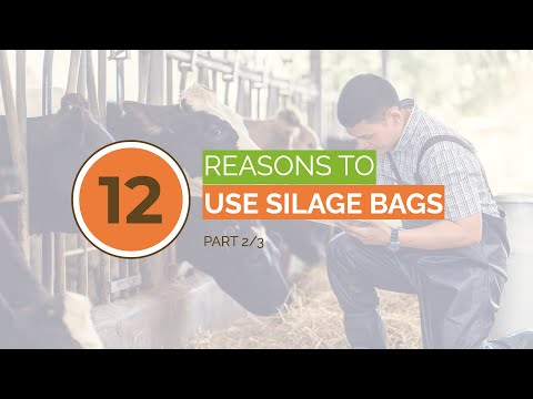 12 reasons to use silage bags Part 2/3