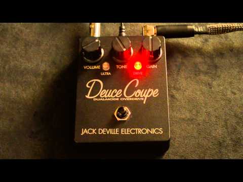 Jack Deville Electronics Deuce Coupe Overdrive Demo