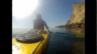 preview picture of video 'Poetto-Cala Fighera in kayak  12 Mag 12.mp4'