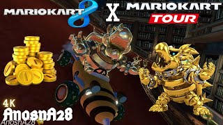 Mario kart 8: Dry Bowser (Gold) From Mario Kart Tour [4K]