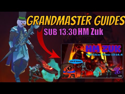 Grandmaster Guides - Hard Mode Zuk under 13:30