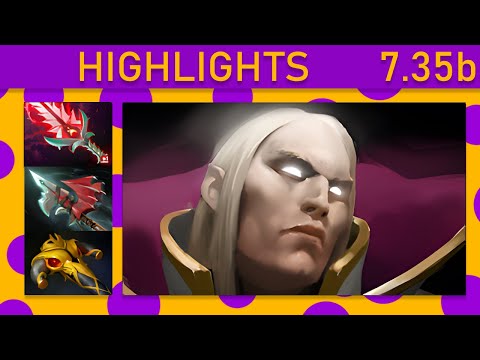 ⭐Invoker 20 Kills! Mid Highlights 7.35b - Dota 2 Top MMR