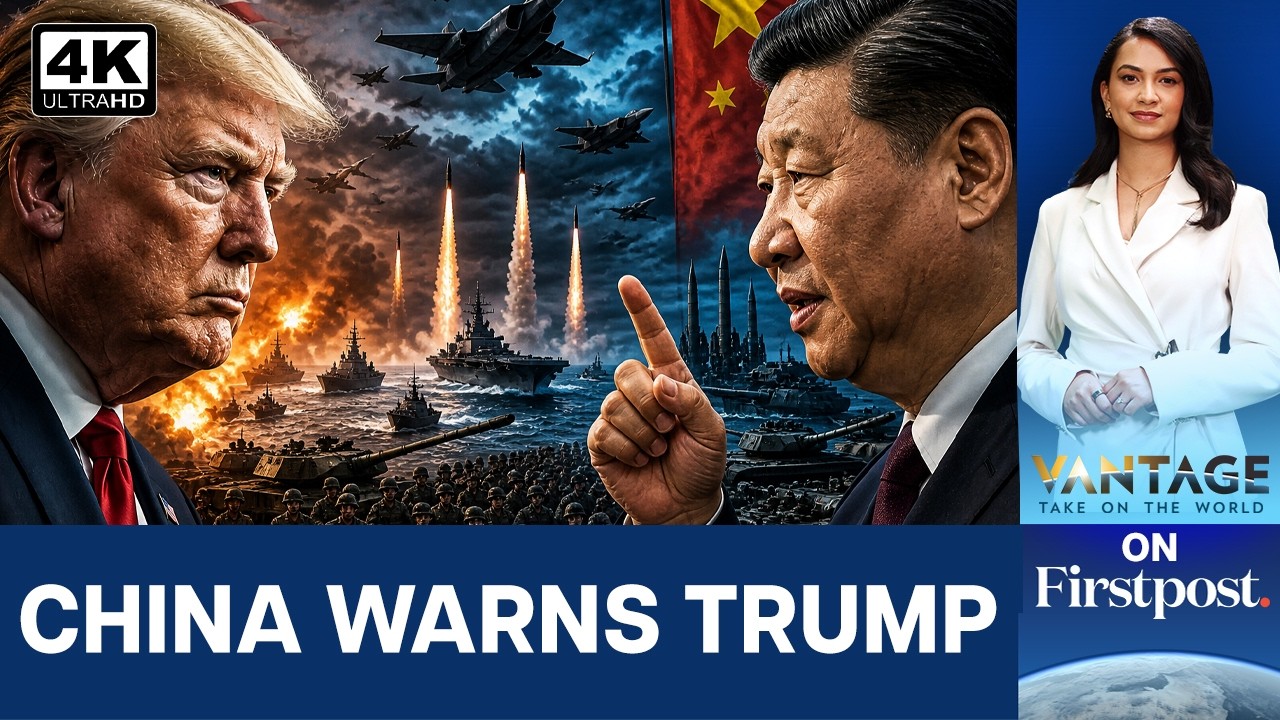 China Warns US Over Taiwan Ahead of Trump, Xi Summit | Vantage on Firstpost | 4K