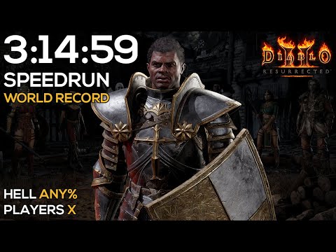 HELL PALADIN SPEEDRUN - WORLD RECORD | 3:14:59 IGT | 3:19:21 RTA | DIABLO 2 RESURRECTED