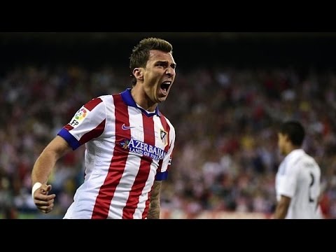 Mandzukic showing no respect against eibar