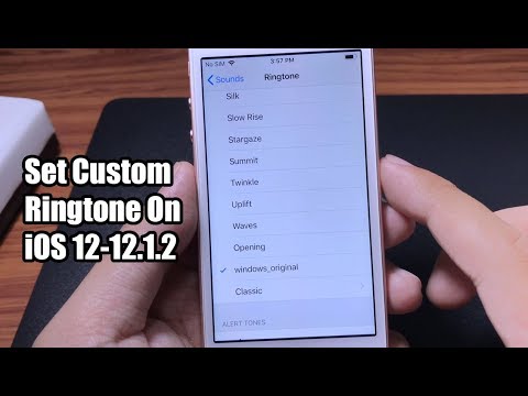 How to Install Custom Ringtone On iOS 12-12.1.2 (Jailbreak Tweak)