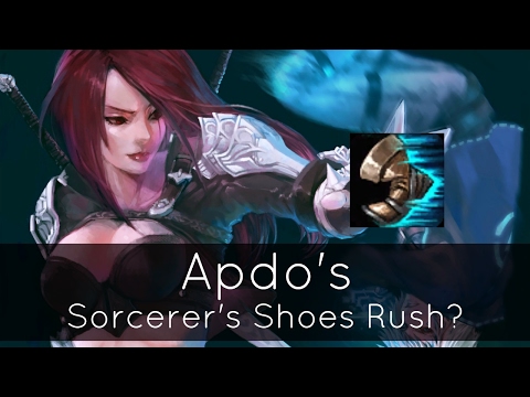 Apdo's Sorcerer's Shoes Rush? - Master Tier Katarina Gameplay Highlights | League of Legends