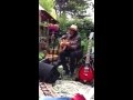 Peter Case, Bumble Bee Blues, 7/20/2013 house concert SF