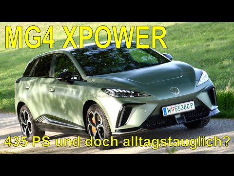 MG4 XPower: Elektrischer 435-PS-Kracher mit Allrad!