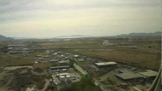 preview picture of video 'DL89 (Salt Lake City to Paris) low fly-by to check landing gear'