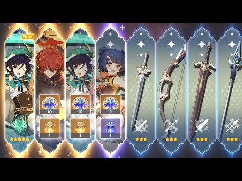 Did I just got...three 5 stars in one 10 pulls?