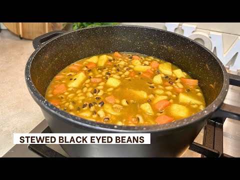 Stewed Black Eyed Beans | Vegan π± Recipe