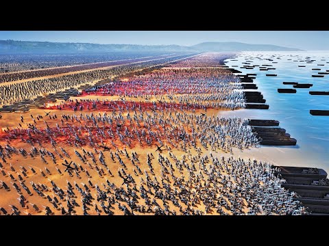 Jedi Knights WW2 Beach Landing Vs Elite Special Forces - Ultimate Epic Battle Simulator 2 UEBS 2